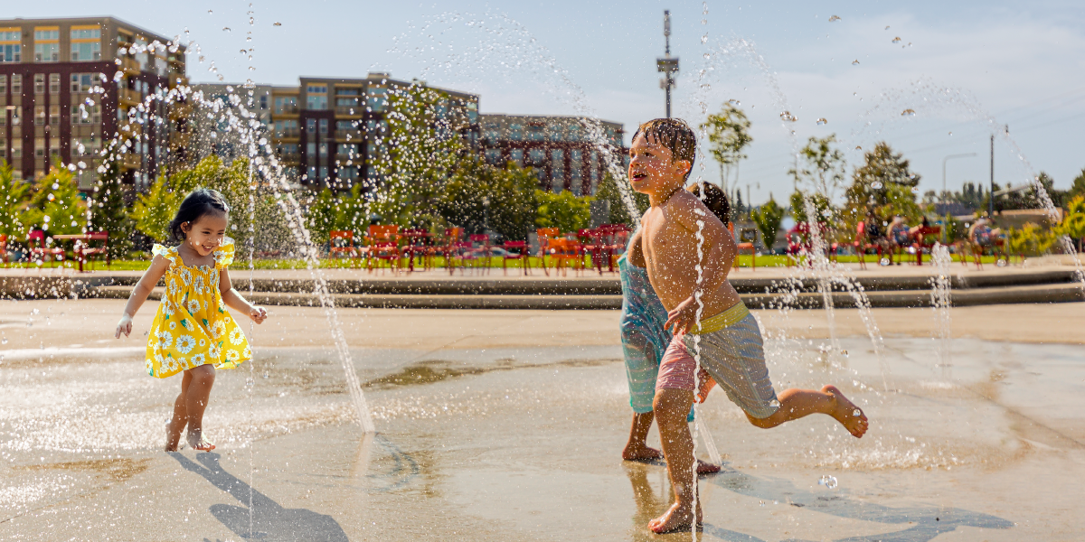Splash Pad at Downtown Park