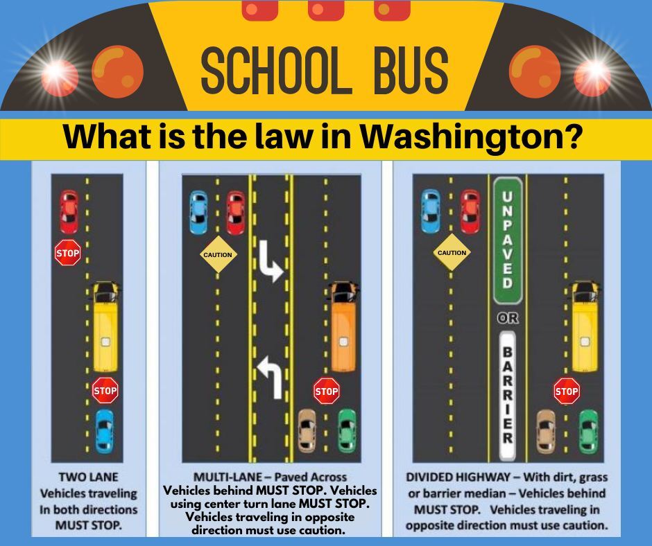 School Bus Laws in WA