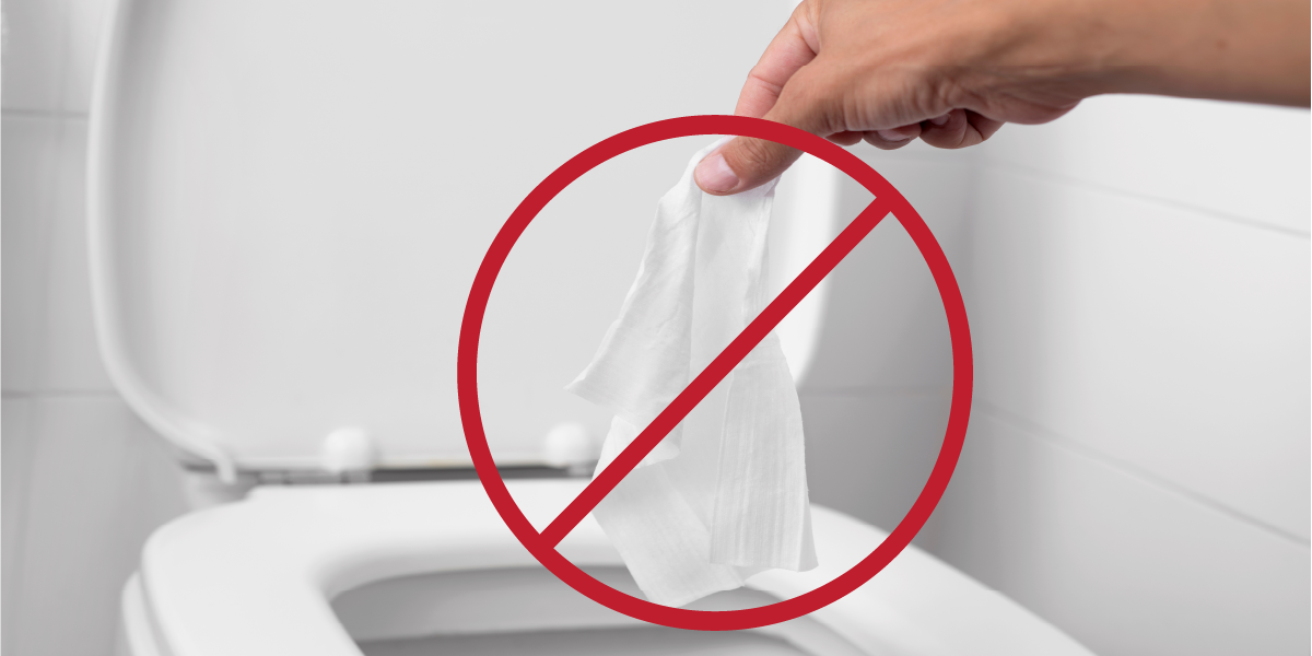 Don't Flush Wipes