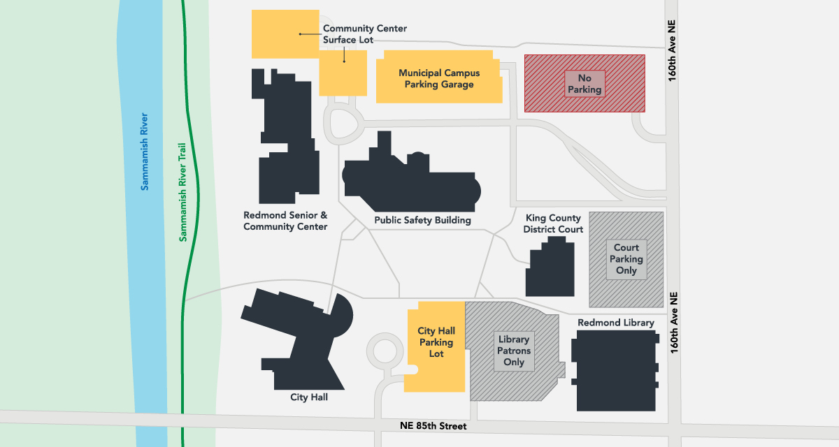 Campus Parking Map