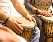 hands drumming