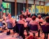 senior choir performing