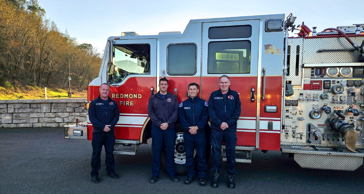 Redmond Fire Department Deployed Crew to Support California Wildfires