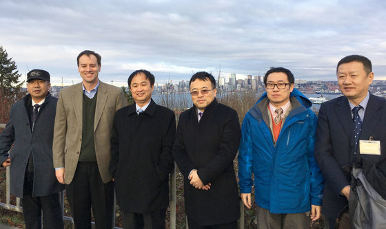 Chinese delegation from Port of Tianjin