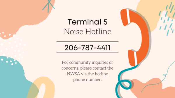 Terminal 5 Noise Hotline