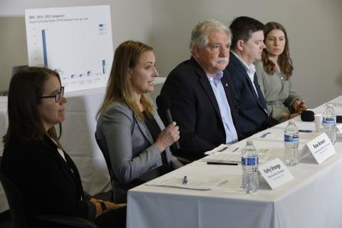 Staff speak about the Puget Sound Emission Inventory results and a press event for the inventor's release