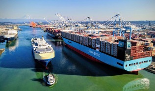 husky terminal maersk call