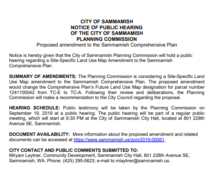 Public Meeting NOTICE updated