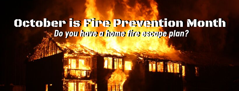 October is Fire Prevention Month