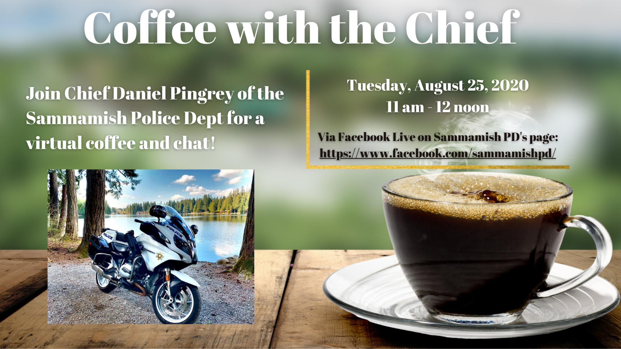 coffee with the chief