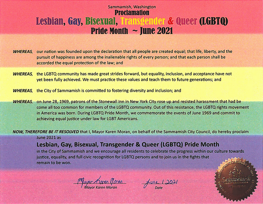 pride proclamation