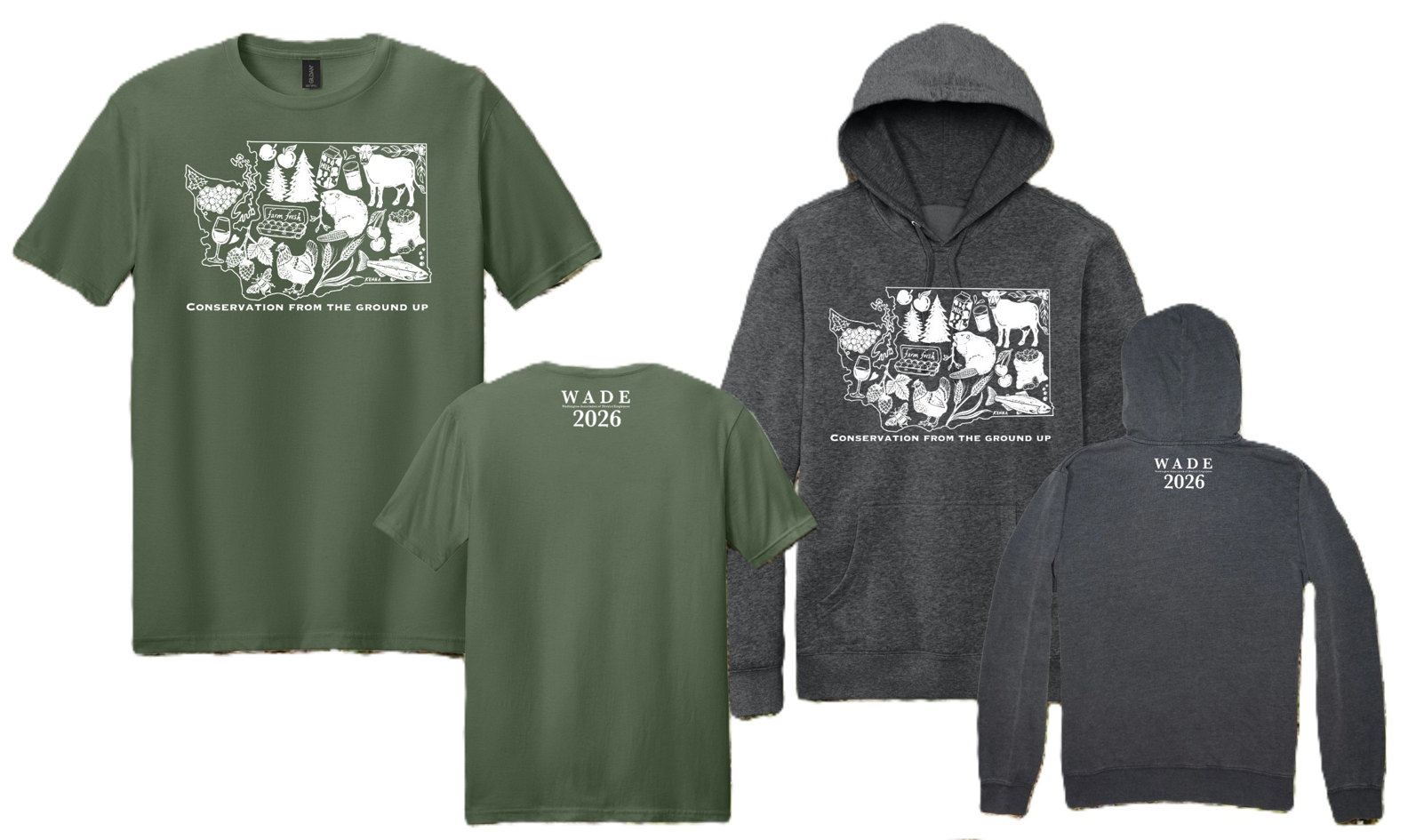 WADE promotional t shirt