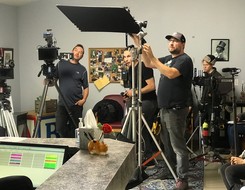 East of the Mountains Film Set Image