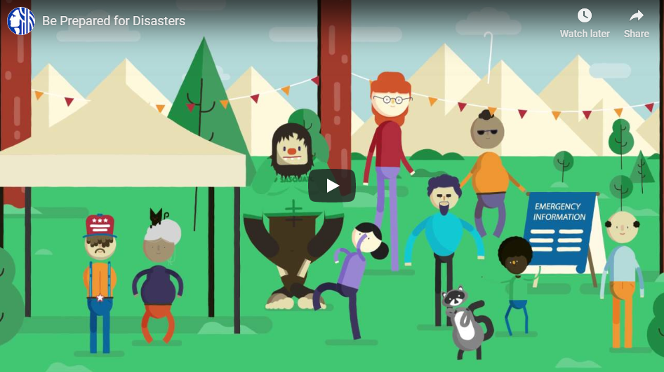 Be Prepared for Disasters