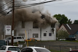 E. Spruce St. Fire