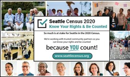 Seattle 2020 Census logo