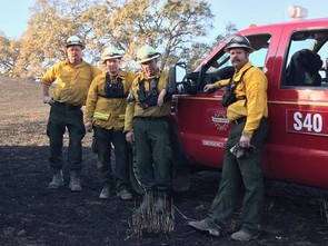 Squad 40 returns from wildlands fire deployment