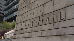 Seattle City Hall sign