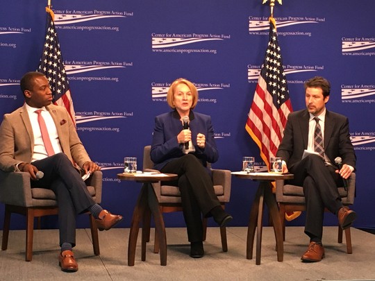 Mayor Durkan participates in the Center For American Progress panel on the Future of Work