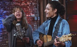 Nancy Guppy with Benicio Bryant 