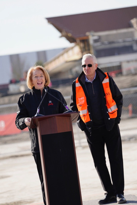 Mayor Durkan Speaking at NHL Ice Centre Groundbreaking