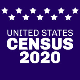 United States Census 2020 graphic