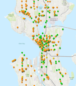 #SupportSeattleSmallBiz Map