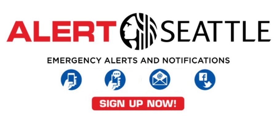 Alert Seattle Emergency Alerts and Notifications graphic