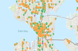 Support Puget Sound Small Business Map