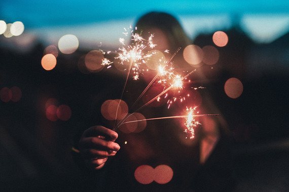 Fireworks: even sparklers are can harmful