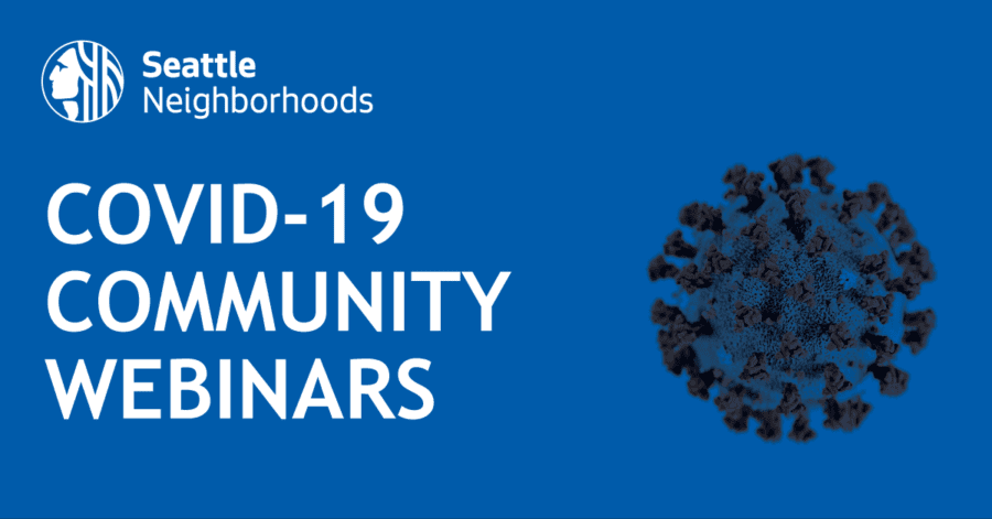 DON COVID-19 Community Webinar Banner