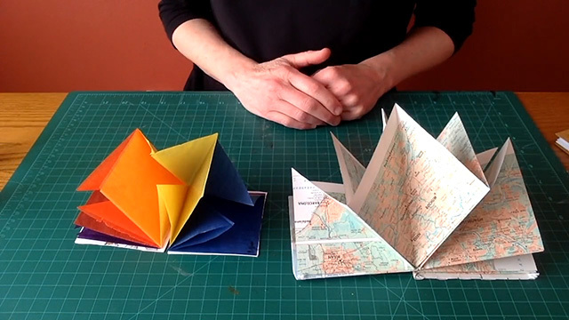 Lotus book folding