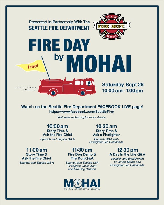 Sept. 26 is Virtual Fire Day with MOHAI