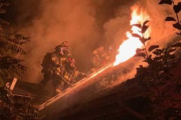 Residential fire at 6000 block of 42nd Ave. SW.