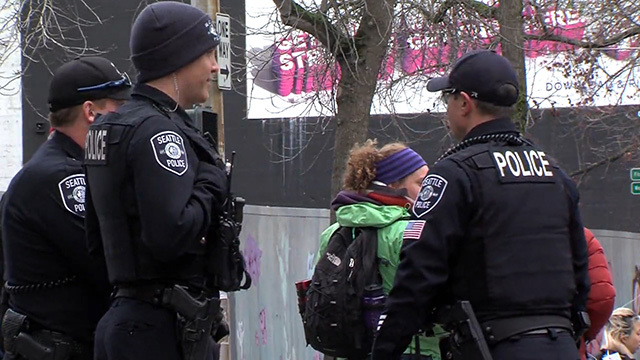 Seattle Police officers