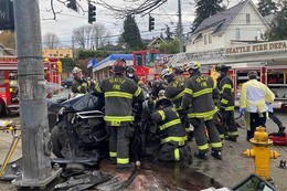 Rescue Extrication at Rainier Ave S and S Brandon St