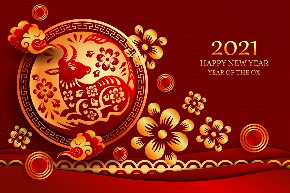 Happy Chinese New Year. 2021 Year of the Ox