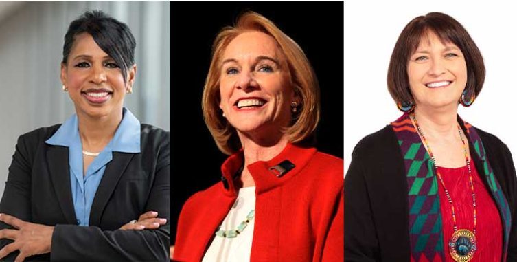 Seattle Mayor Jenny Durkan, Former Seattle Police Chief Carmen Best, and Seattle Public Schools Superintendent Denise Juneau