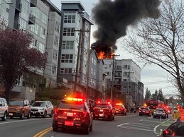 2-Alarm fire in West Seattle