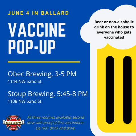 June 4 Vaccine Pop-Up