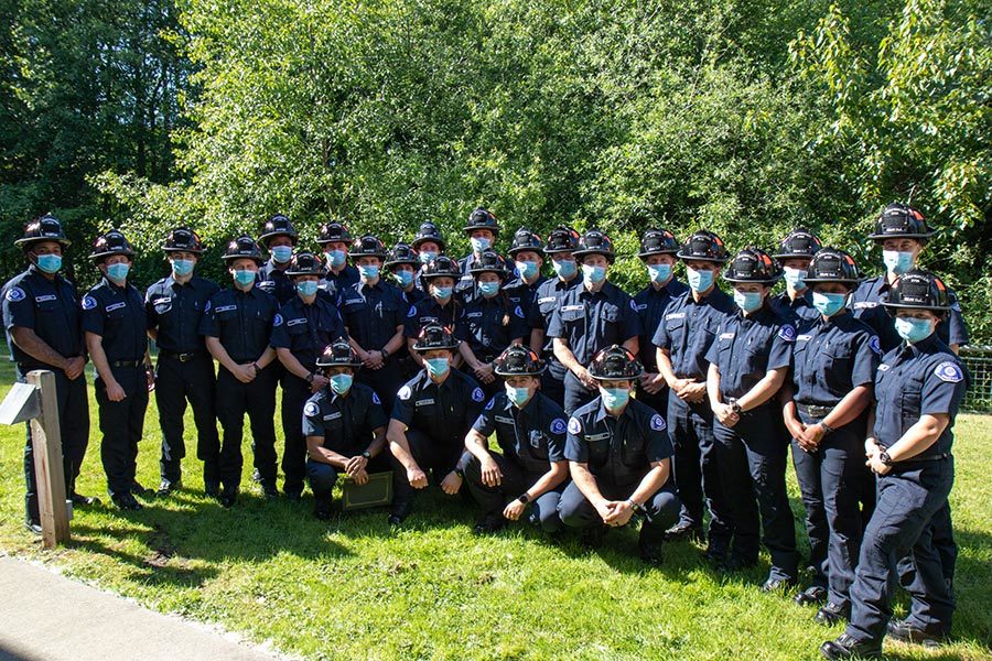 Recruit Class 114 out to ops