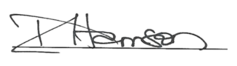 Dana Harrison Transparent Signature