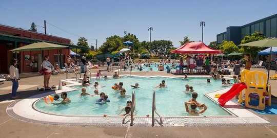 Photo of a Seattle Parks and Recreation pool