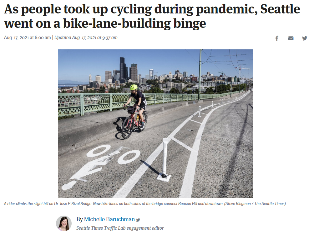 From the Seattle Times story, a biker on Dr. Jose P. Rizal Bridge