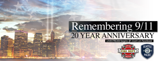 Graphic for the 9/11 20 Year Anniversary Livestream