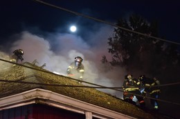 Residential fire at the 4000 block of 5th Ave NE