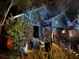 Residential fire at the 4300 block of 5th Ave NE