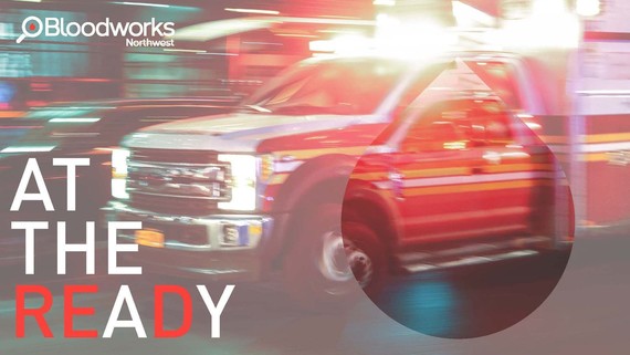 First responder blood drive