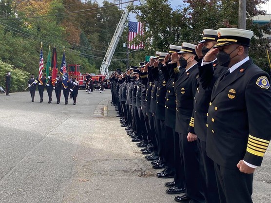 Memorial service for Lt Willy Cababat