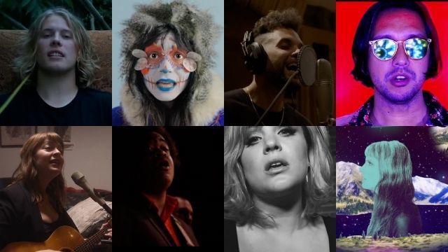 Eight music videos in Video Bebop's Holiday Special
